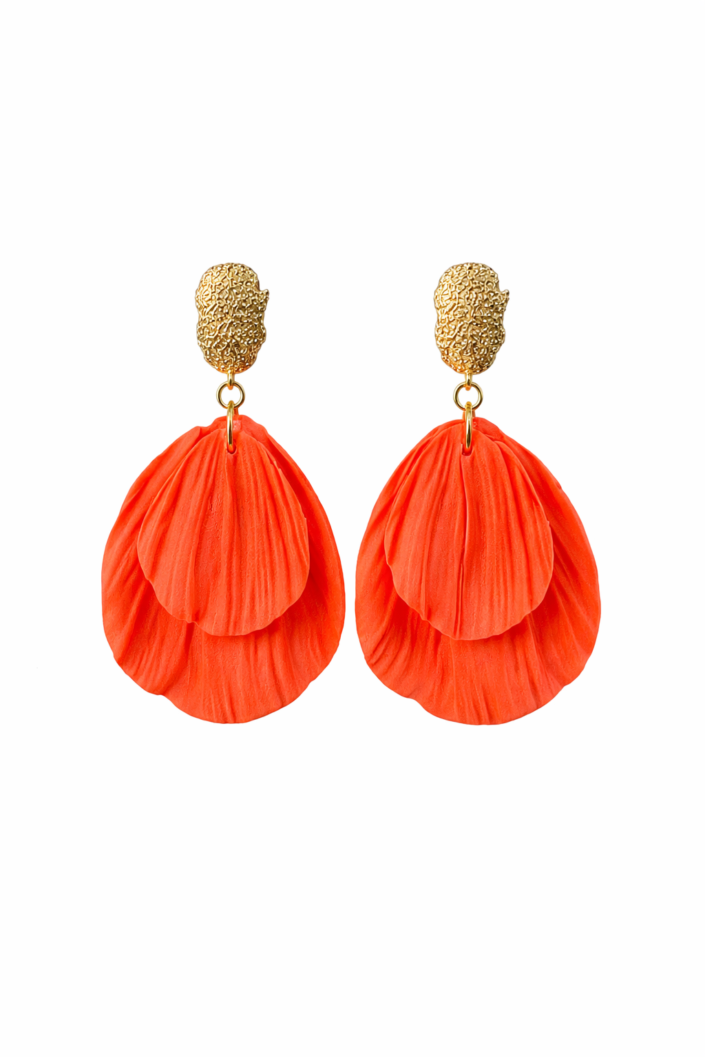 Aros petalos naranja Deluxe