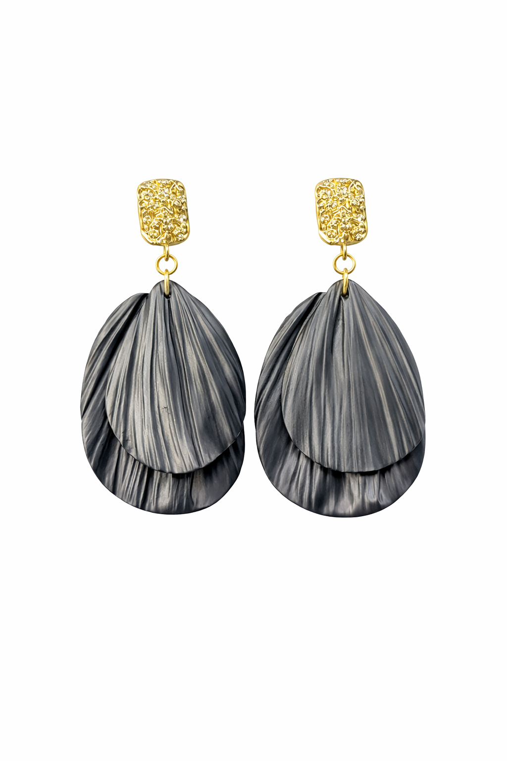 Aros petalos negros Deluxe