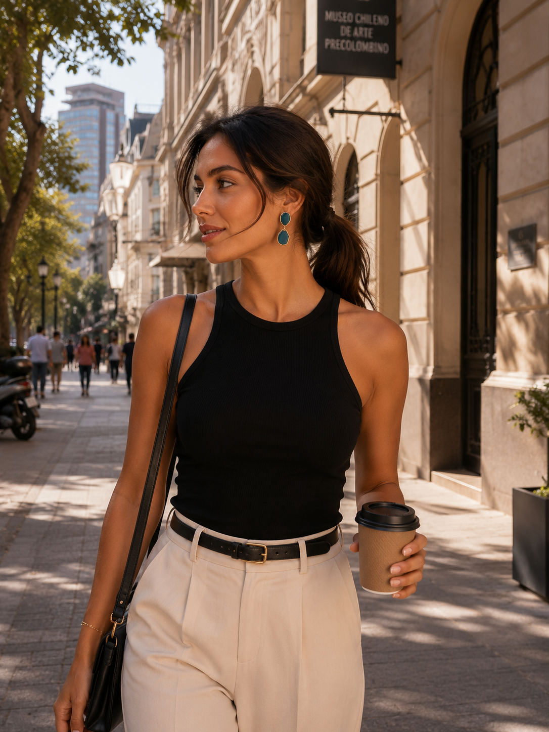 Aros Simona Deluxe Verde Oliva