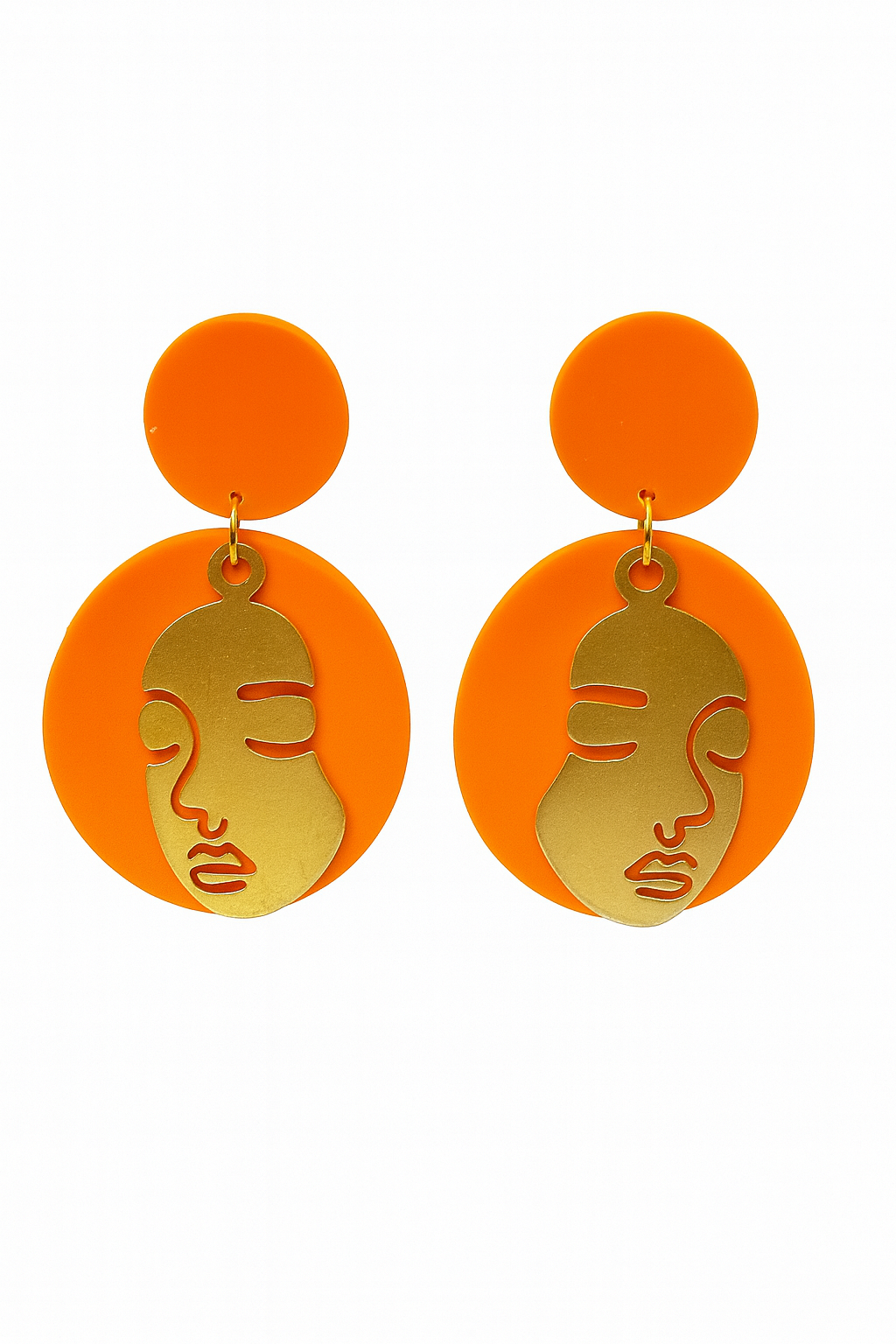 Aros caras naranja -Deluxe