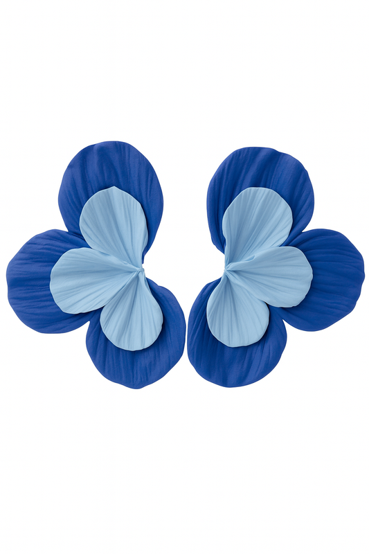 Aros Maxiflor Azul -Deluxe