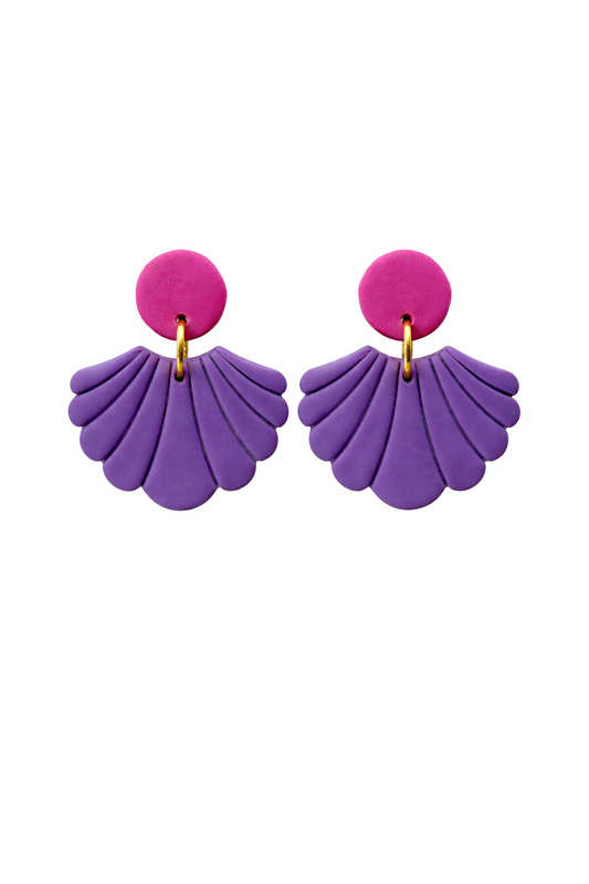Aros conchita mar morado