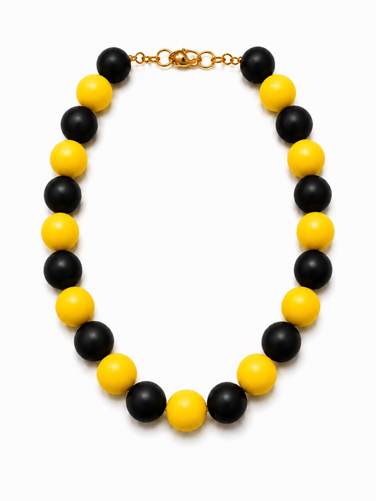 Collar Negro/Amarillo