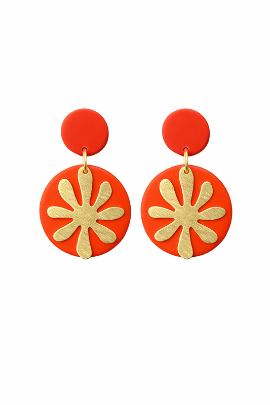 Aros circulo rojo Deluxe