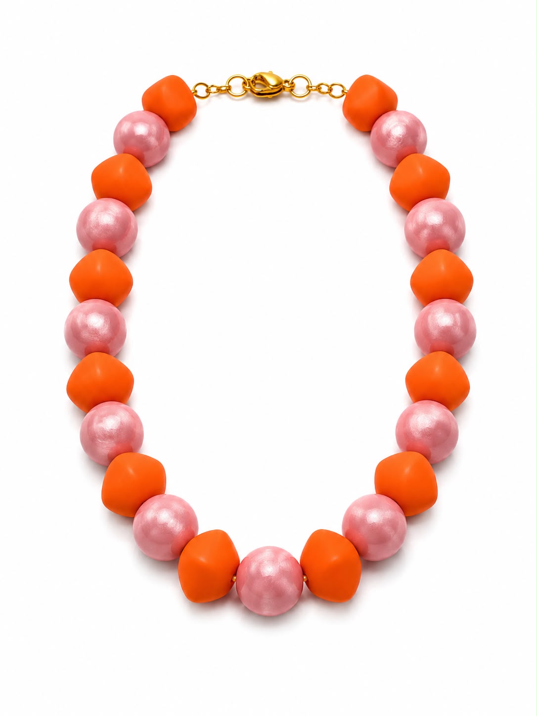 Collar Rosa/Naranja