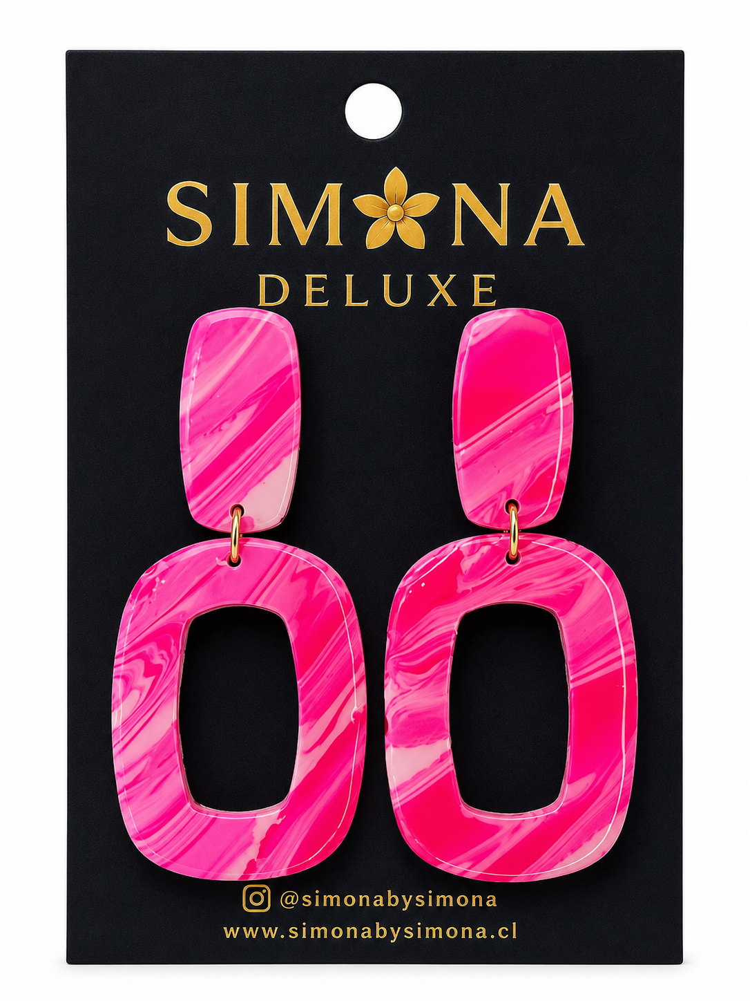 Aros Simonan Deluxe Rosado