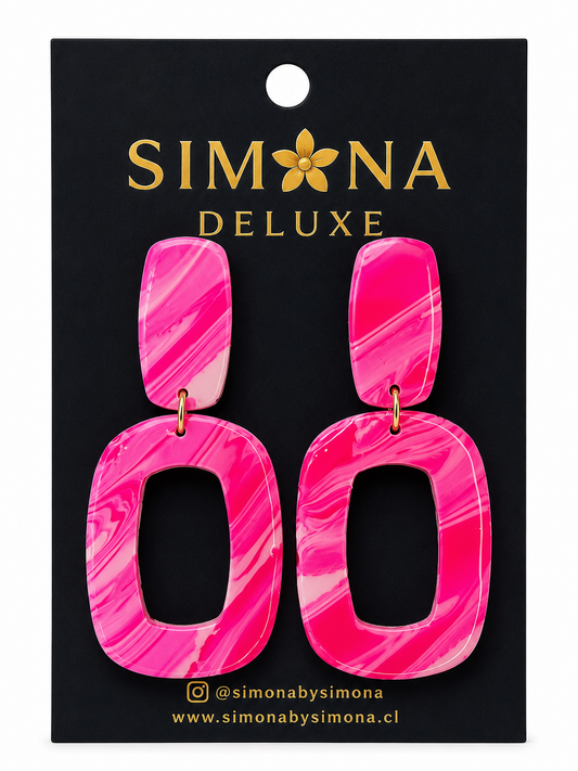 Aros Simonan Deluxe Rosado