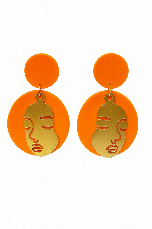 Aros caras naranja -Deluxe