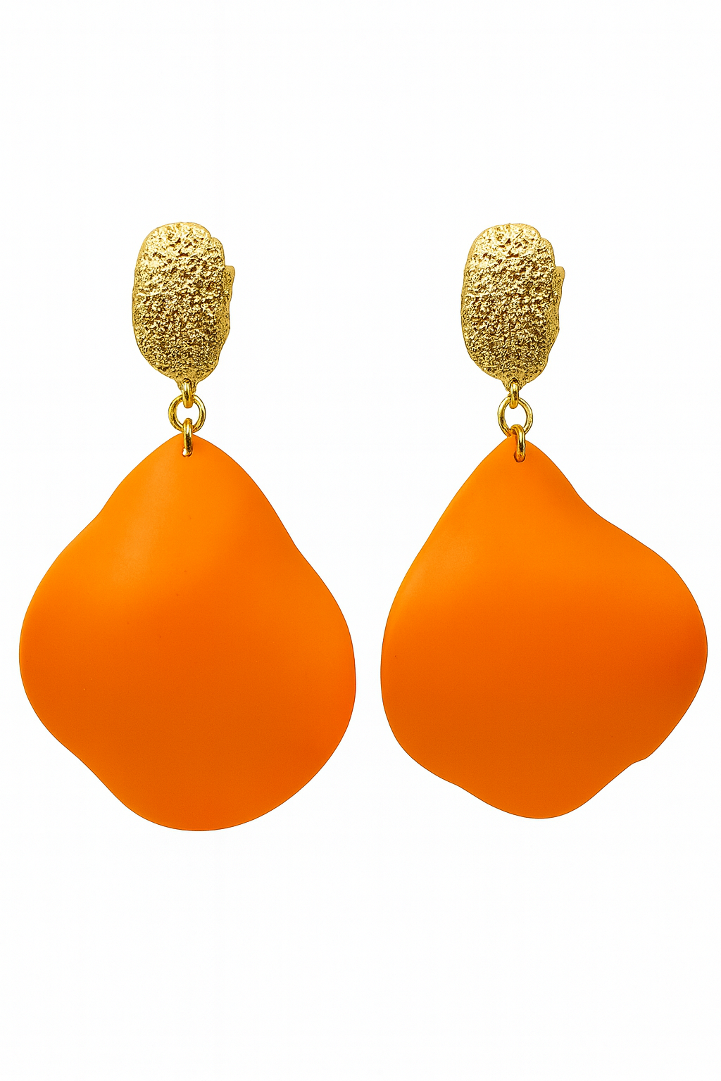 Aros petalo naranja -Deluxe