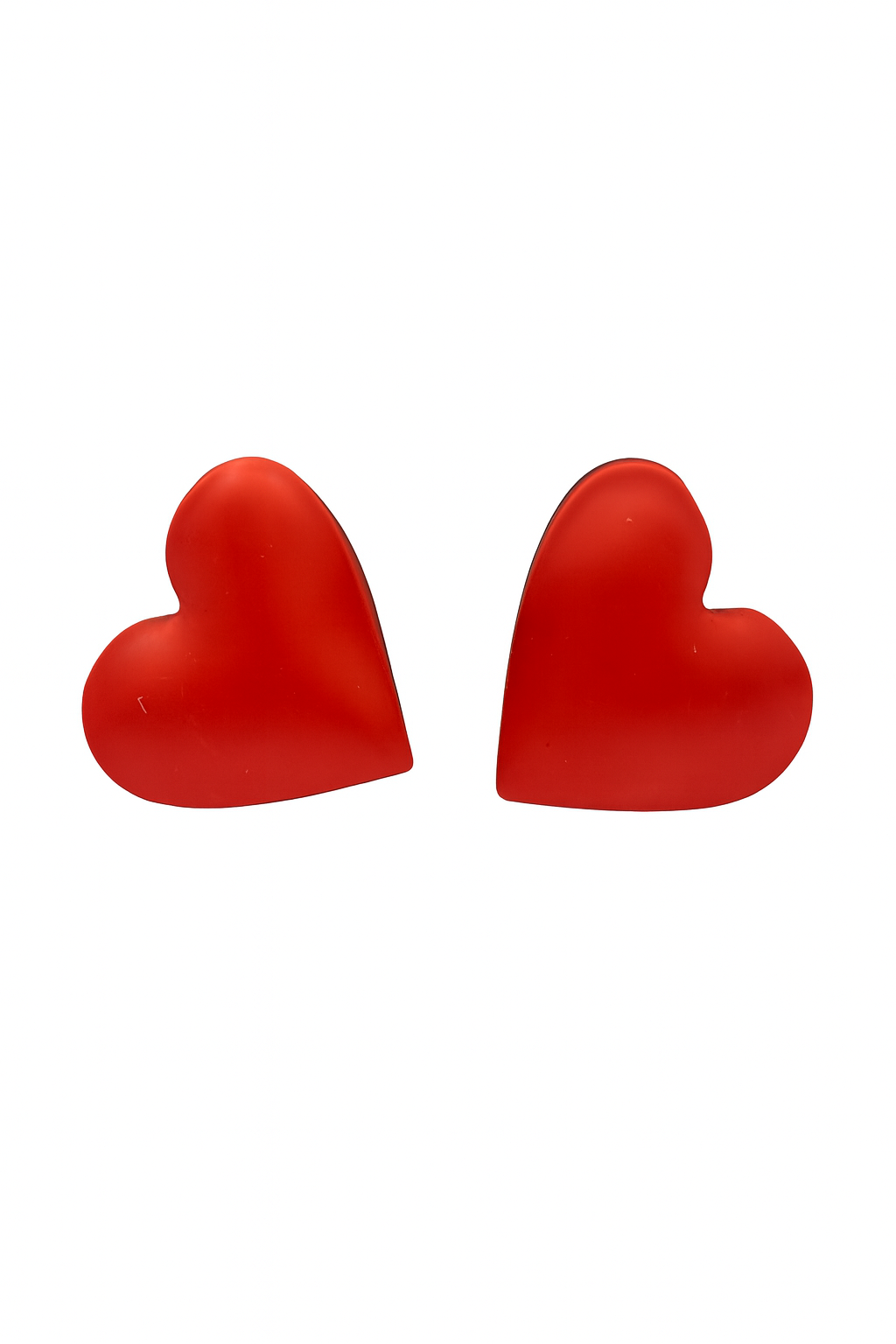 Aros Corazones rojos 3D