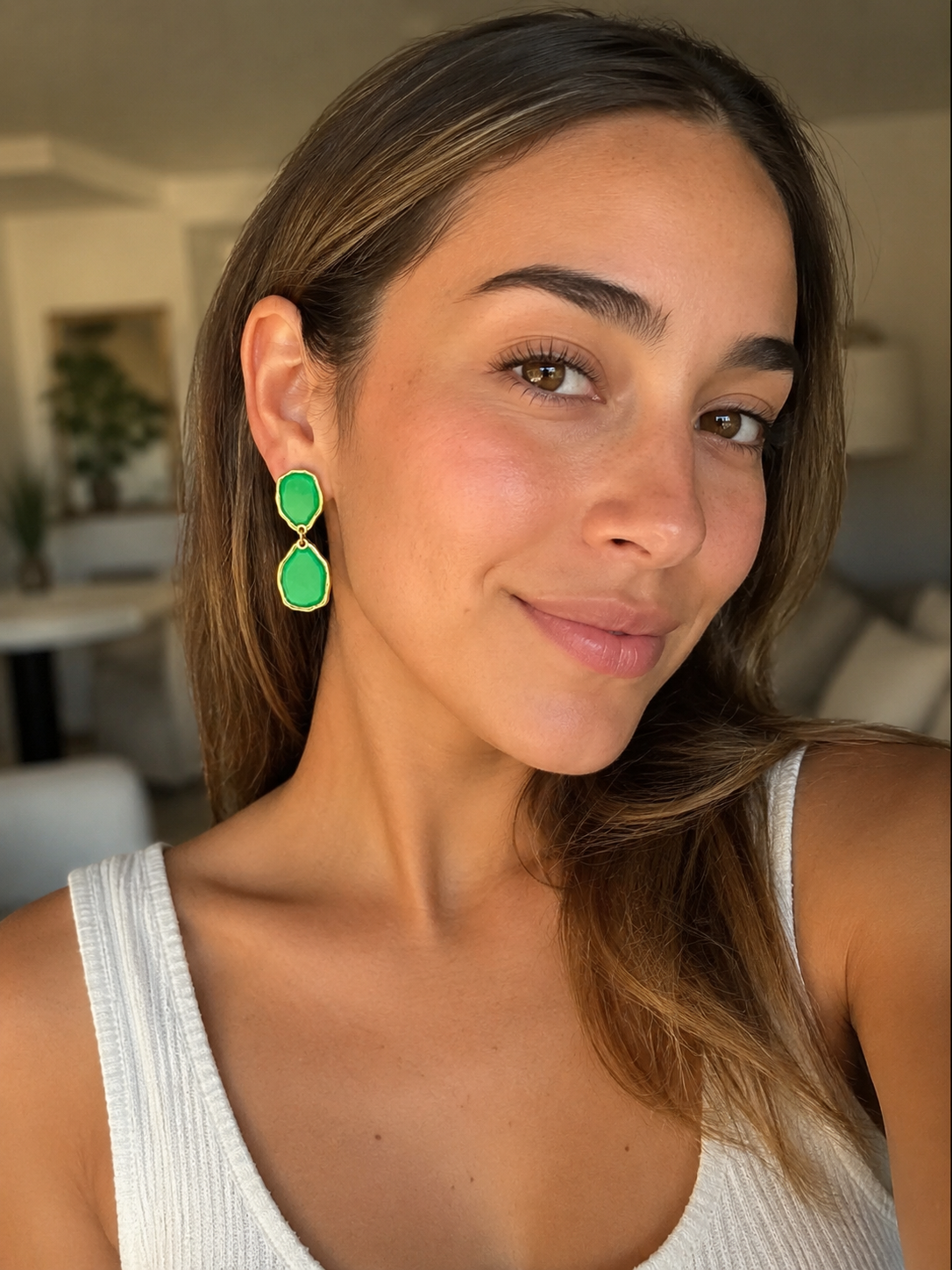 Aros Deluxe Verde/Dorado
